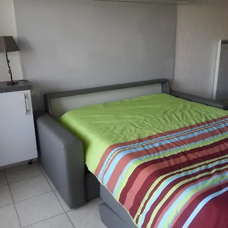 安提伯沃邦港一室公寓 *